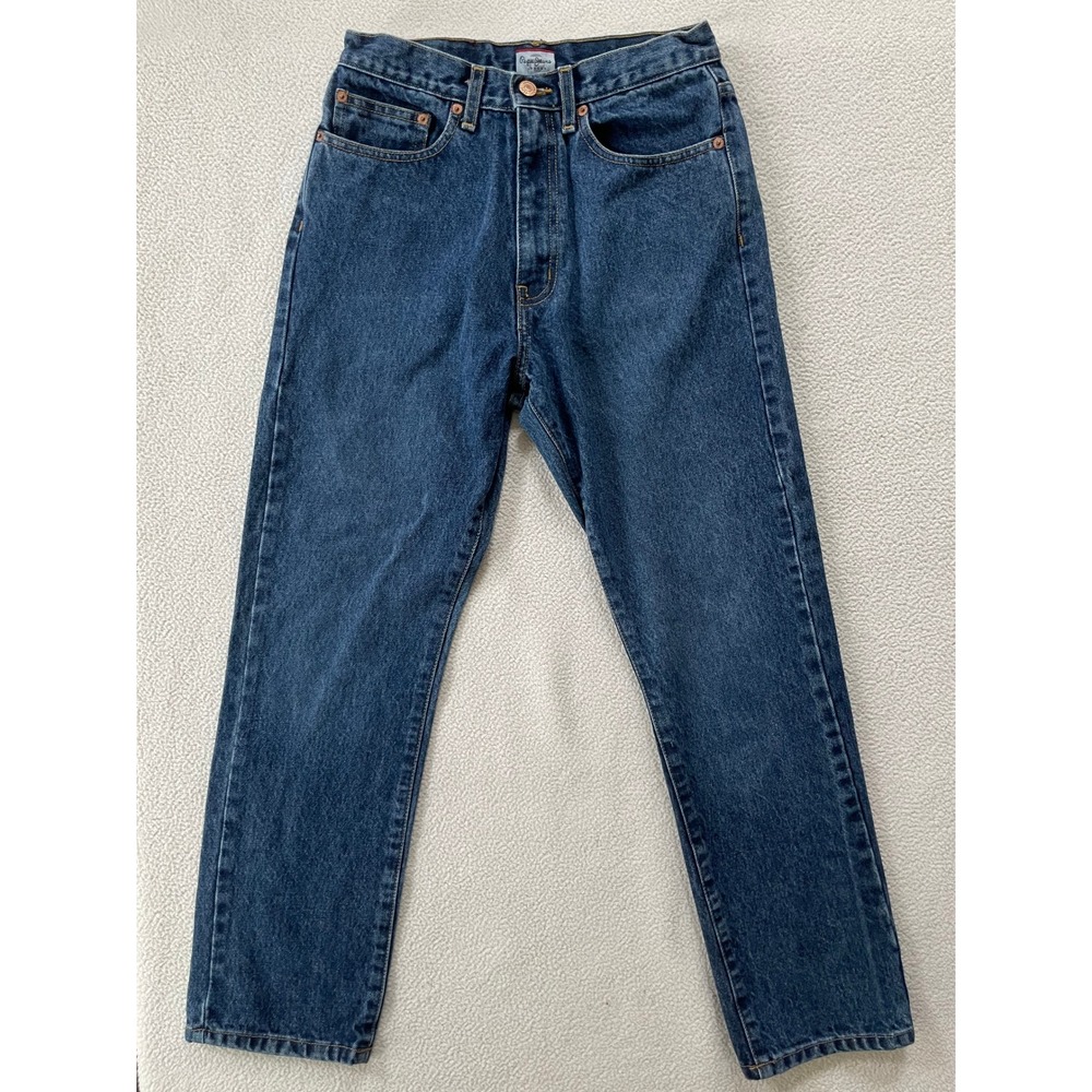 Pepe Jeans Womens 27 Soho Jeans Blue High Waisted Straight Leg Vintage USA